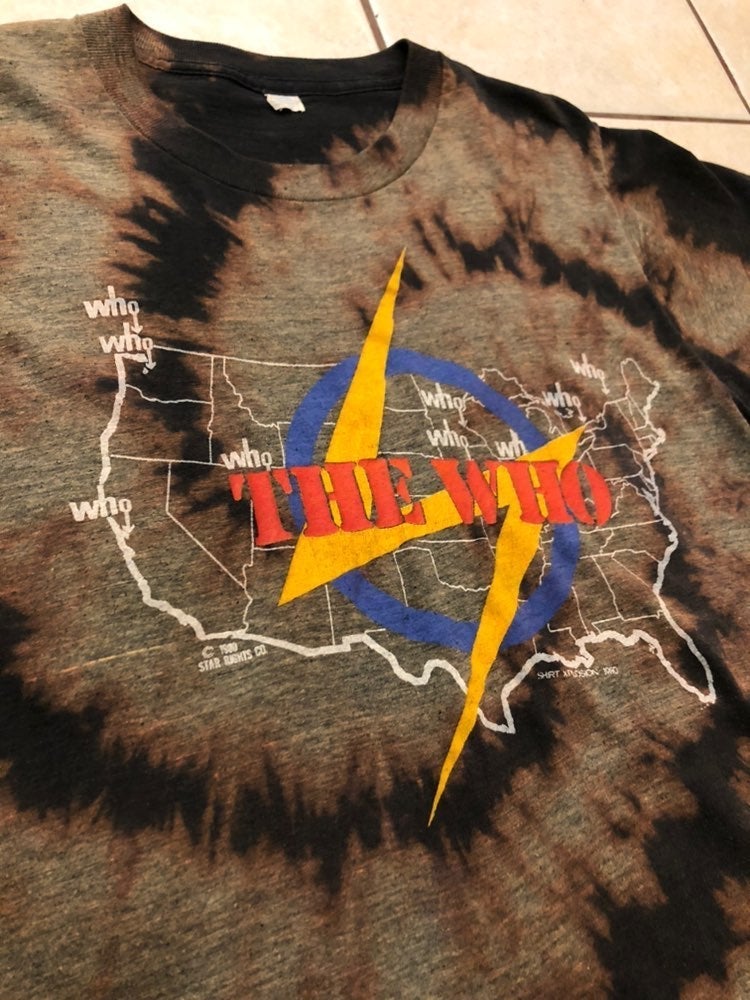 Authentic 1980 the who NOT A REPRINT tee
