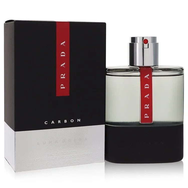 Prada Luna Rossa Carbon Cologne 3.4 oz Eau De Toilette Spray