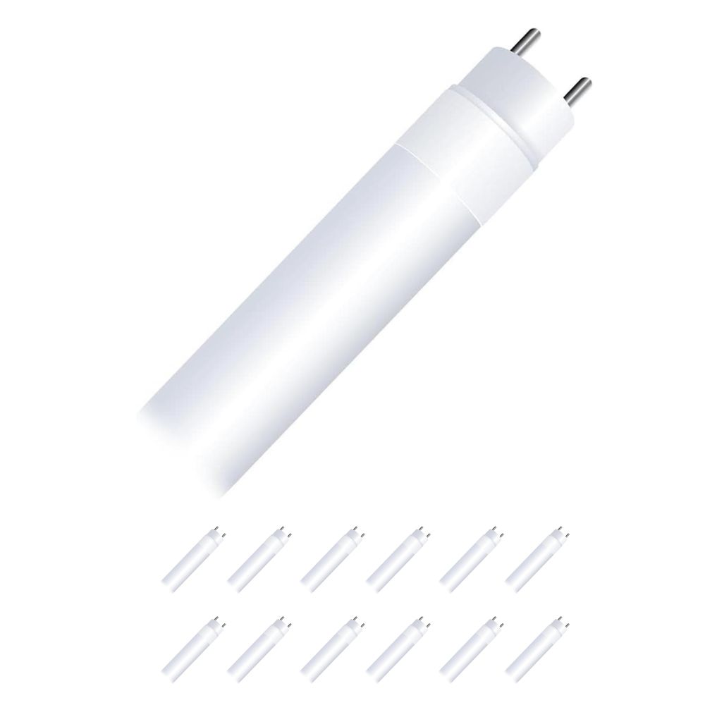 Feit Electric 14 watt 48 T8/T12 Medium Bi-Pin LED Straight Light Bulb 12-Pack