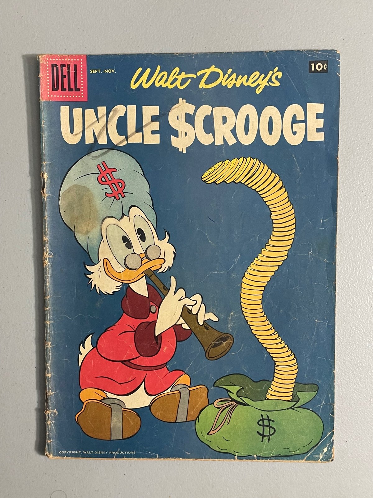Uncle Scrooge # 19 (Dell Publishing Co., 1957)