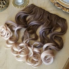 Ombre Blonde Clip In Extension