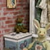 Handmade opened Alice's trunk, Alice's world, Miniature 1:6 scale 12inch 30 cm