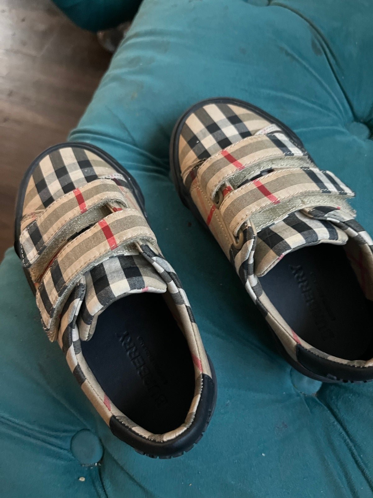 Burberry strap sneakers