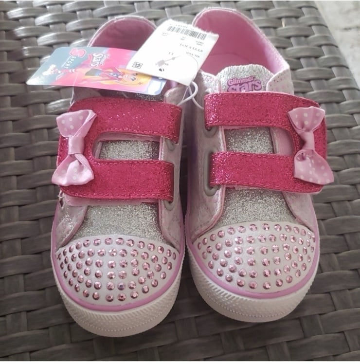 SSPORT Glitter Stars Sneakers size 1