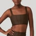 Alo Yoga | Airlift Corset Bra Expresso BROWN | XS