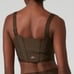Alo Yoga | Airlift Corset Bra Expresso BROWN | XS