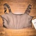 Alo Yoga | Airlift Corset Bra Expresso BROWN | XS