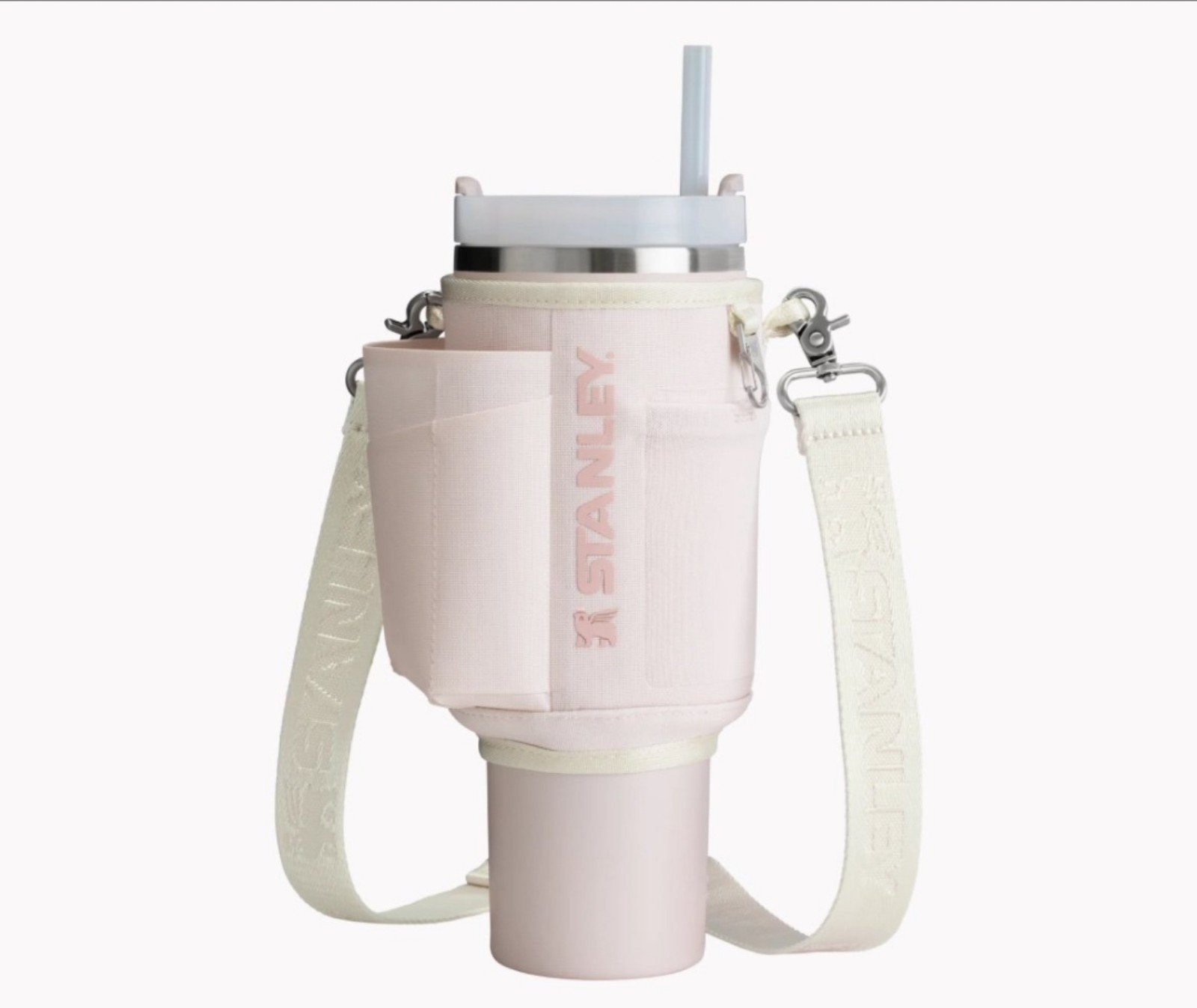 Stanley all day collection rose quartz 40oz tote bag carry all