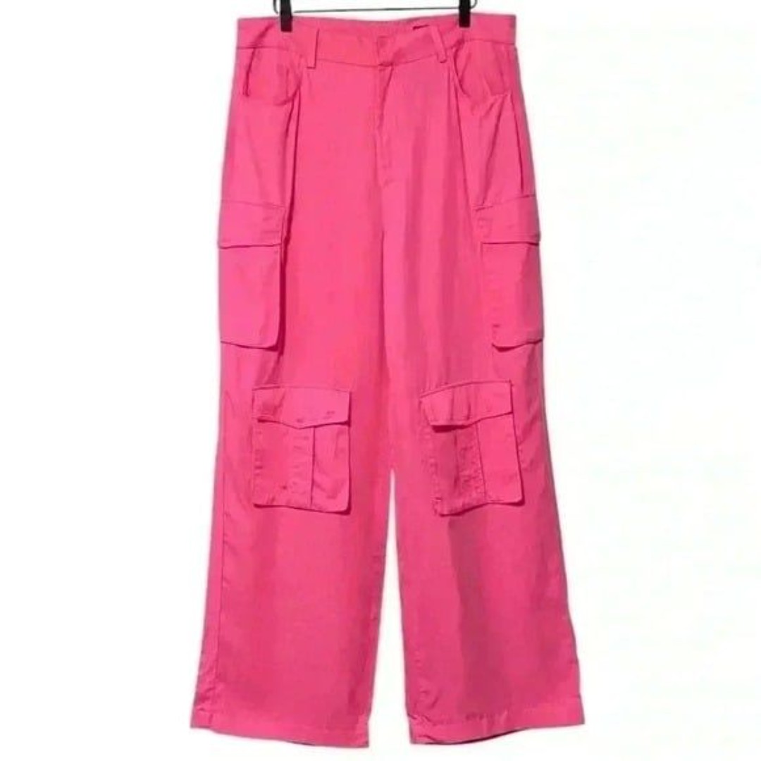 BLANKNYC The Franklin Pants Women’s 32 Seven Wonders Cargo Elle Woods Barbie NWT