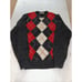 VTG Robert Stock Argyle 100% Shetland Wool Sweater Medium