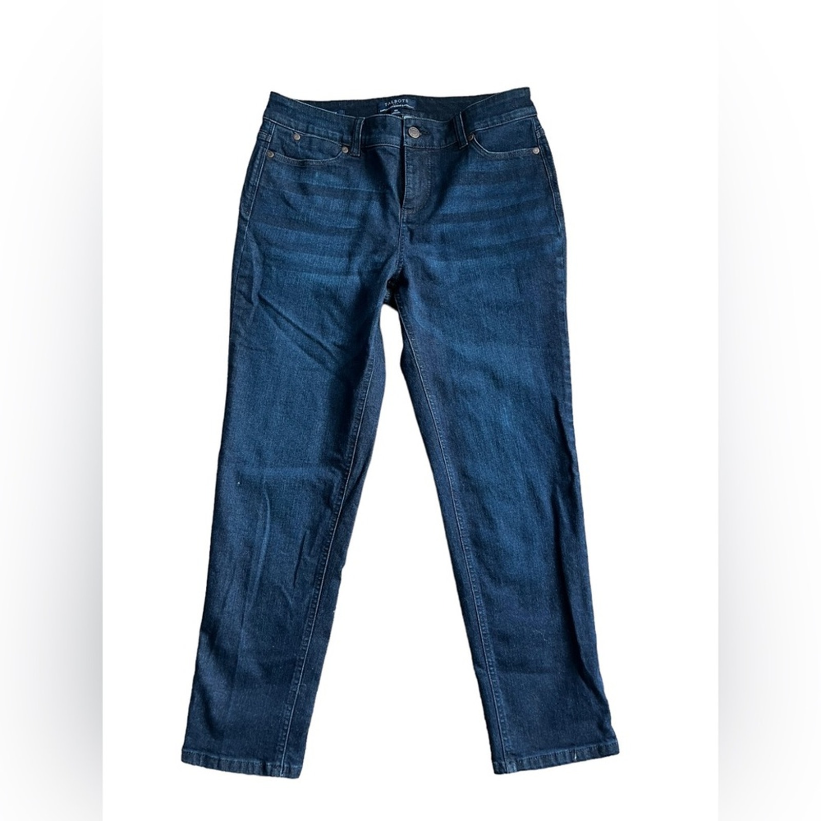 TALBOTS EUC Simply Flattering 5-pocket Ankle length Jeans Size 10P