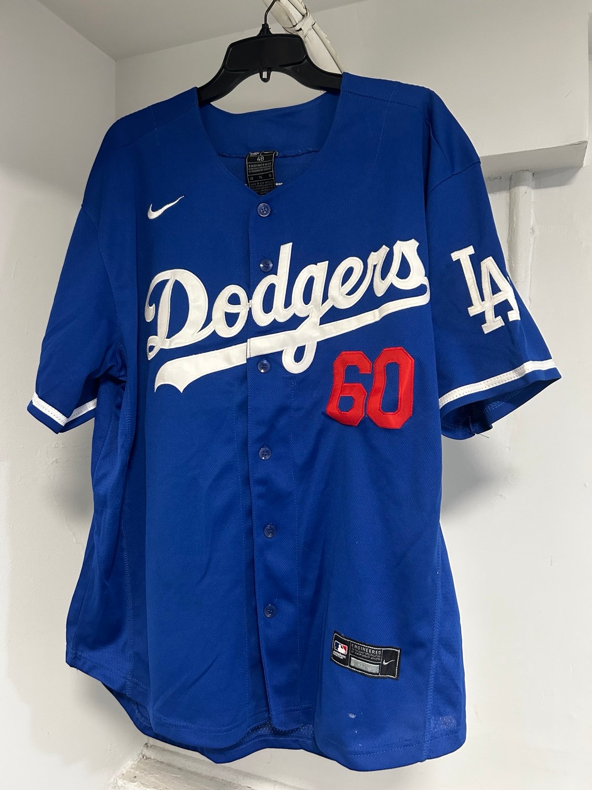 Nipsey Hussle Inspired Dodgers Jersey #60