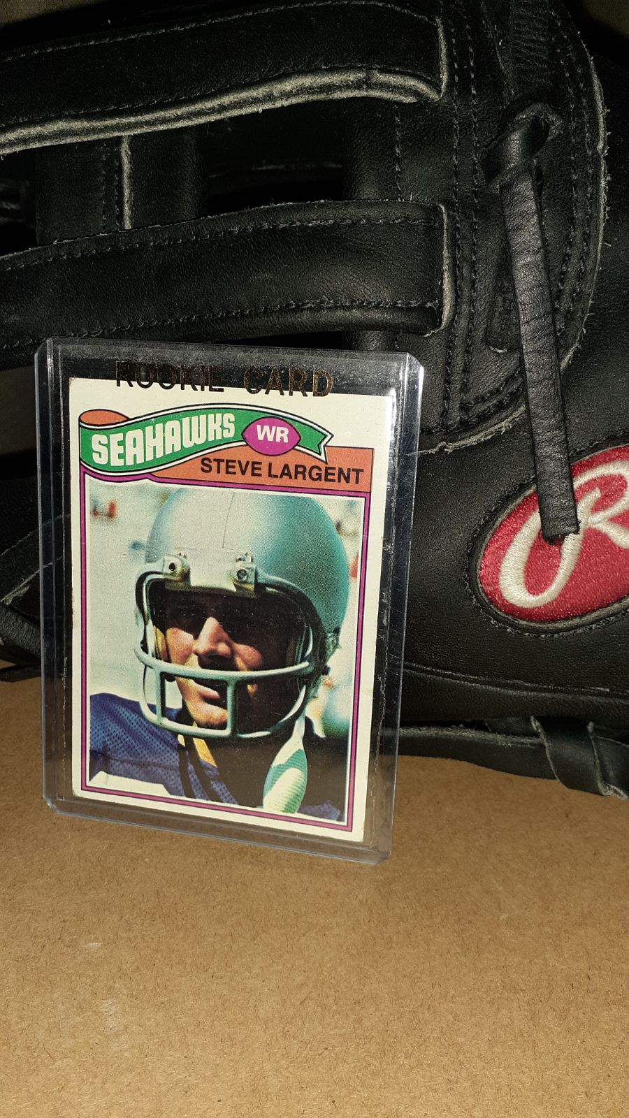 177 STEVE LARGENT TOPPS RC,NFL,SEAHAWKS
