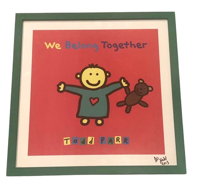 Todd Parr Signed Art Print