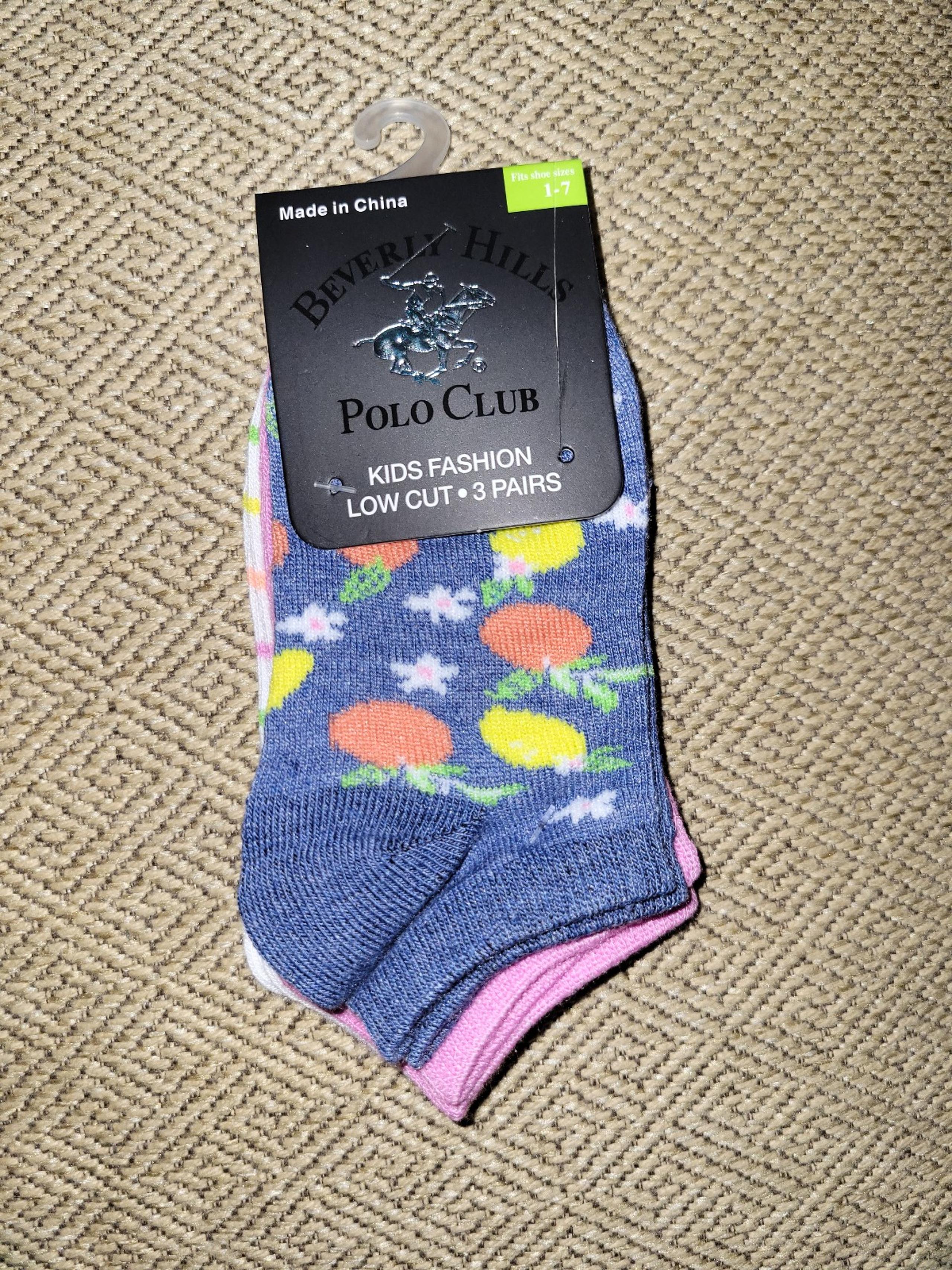 Beverly Hills Polo Club girls socks