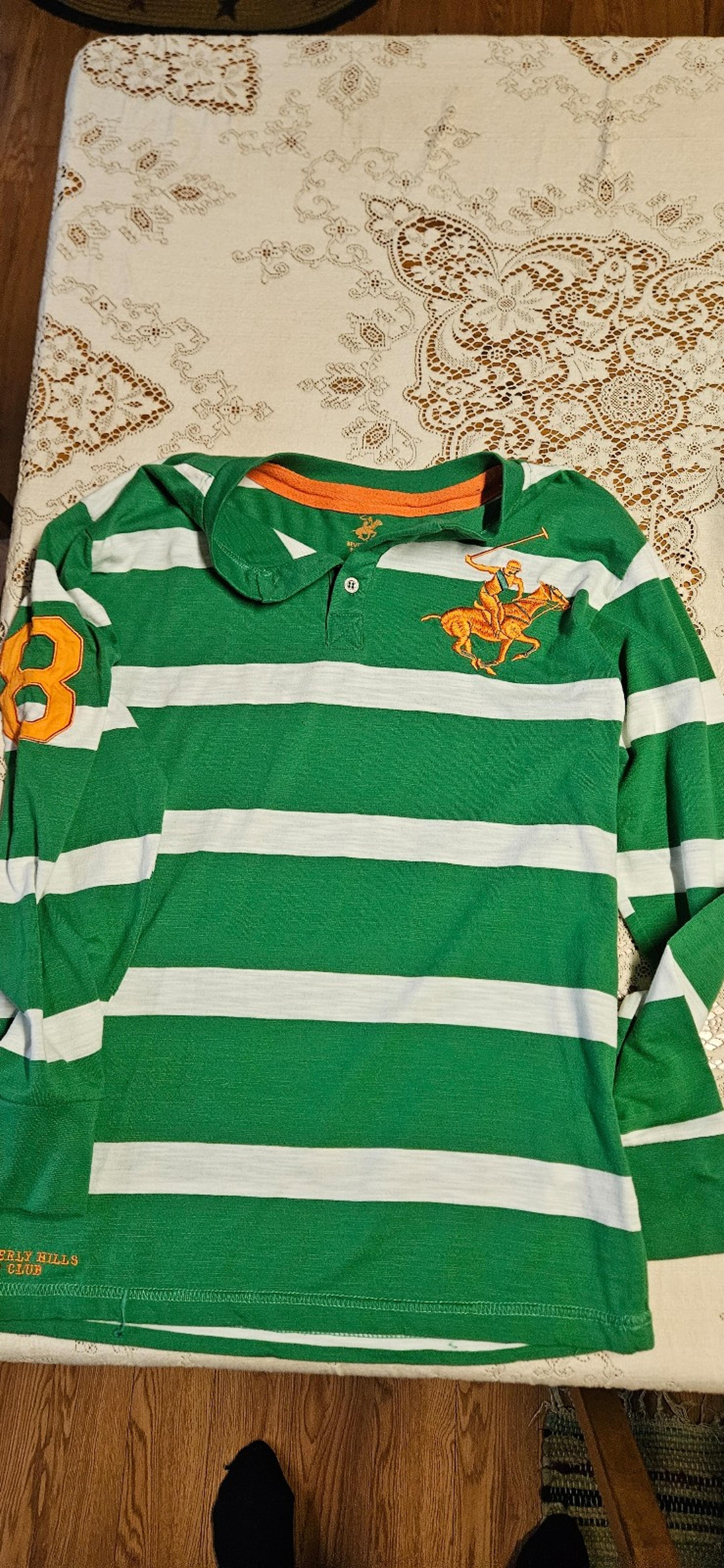 Boys beverly hills polo club long sleeve shirt