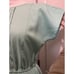 Prada aqua pleated mini dress size 6-8 Eu 44 elastic waist cap sleeves