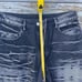 Vintage Y2k Baggy Washed faded wide leg Black denim skater jeans Size 32