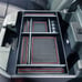 Center Console Organizer Tray Compatible with (2019-2022) Chevy Red Trim