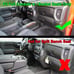 Center Console Organizer Tray Compatible with (2019-2022) Chevy Red Trim