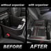 Center Console Organizer Tray Compatible with (2019-2022) Chevy Red Trim