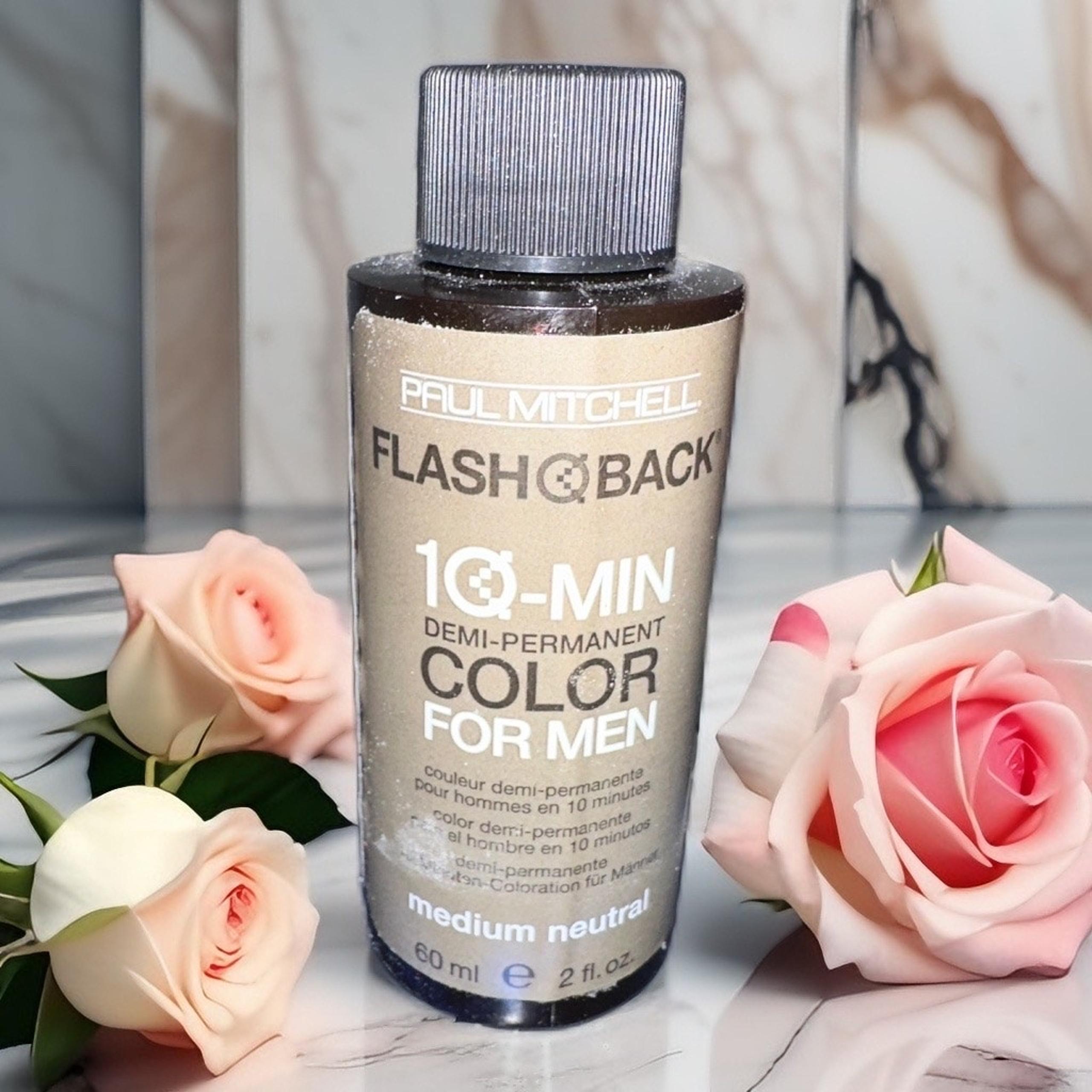 Paul Mitchell Flash Back 10 Min Demi Permanent Color Men Medium Neutral 2 oz