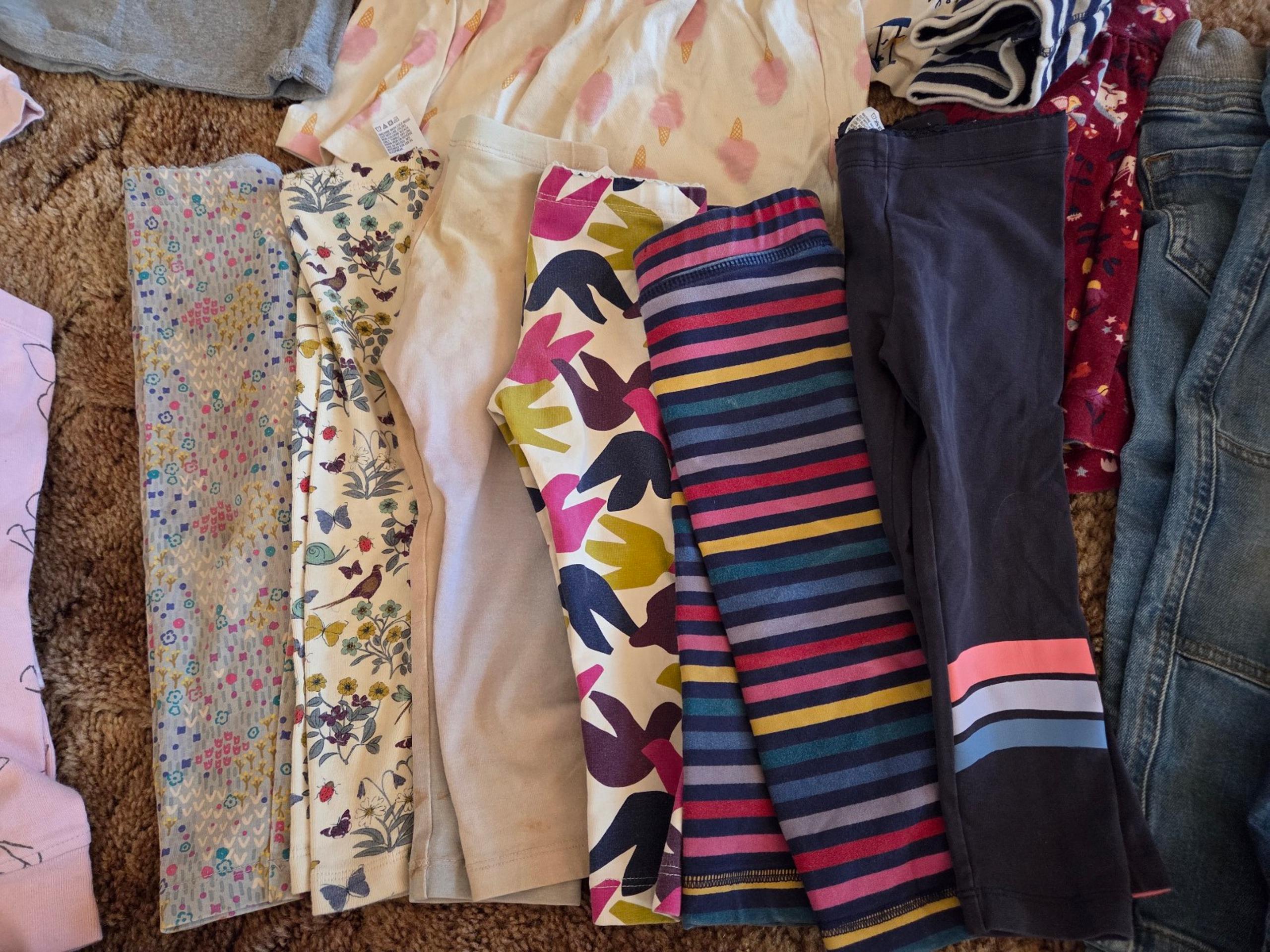 Tea Collection and Hanna Andersson leggings
