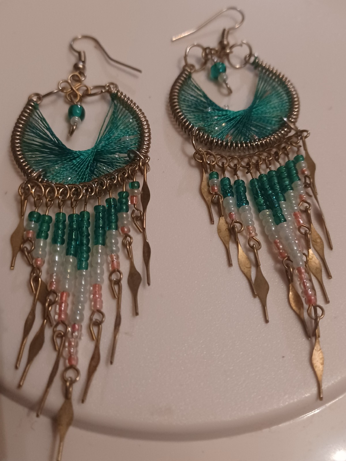 Beautiful Handmade Dream Catcher Earrings