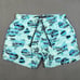 Vilebrequin Moorea Swim Trunks Mens 3XL Horizon Blue Turtles Starfish Swimwear