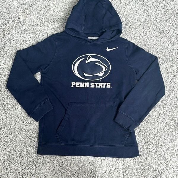 Nike Youth Penn State Hooded Sweatshirt, Size Medium