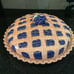 Blueberry Pie Recipe Pie Pan Dish Scalloped Edge with Lid Universal Trumps Corp