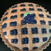 Blueberry Pie Recipe Pie Pan Dish Scalloped Edge with Lid Universal Trumps Corp