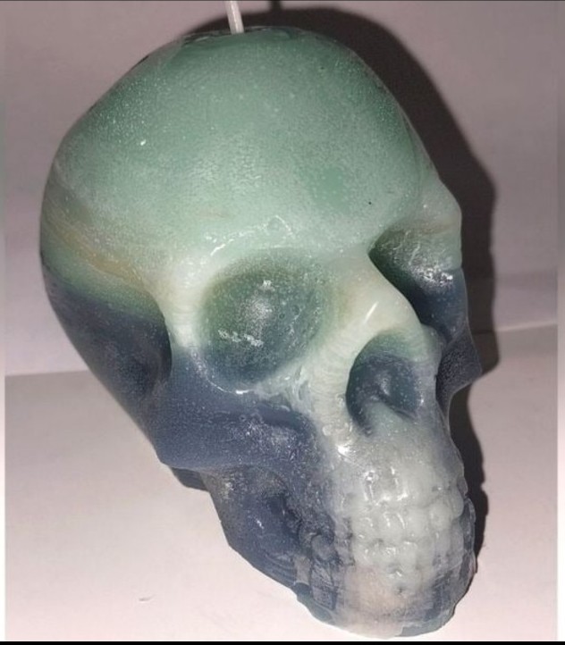 Hand crafted limited edition from our raging skull candle collection