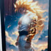 20 x 30 Photoshopped SSJ3 goku