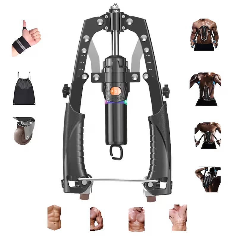 Power Twister Arm Exerciser 2-1– Home Fitness Equipment for Men and Women Hydrau