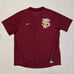 Florida State Seminoles Nike Garnet Full-Button Official NCAA Baseball Jersey