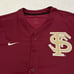 Florida State Seminoles Nike Garnet Full-Button Official NCAA Baseball Jersey