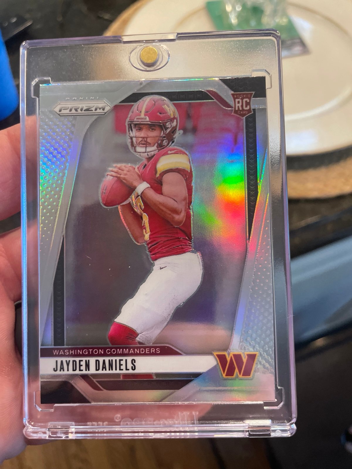 Jayden Daniels Silver prizm