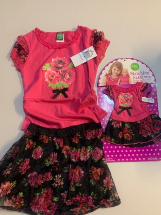 Girls cute dress size 5