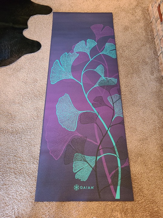 Yoga Mat - Premium 6mm Print Extra Thick Non Slip Exercise & Fitness Mat