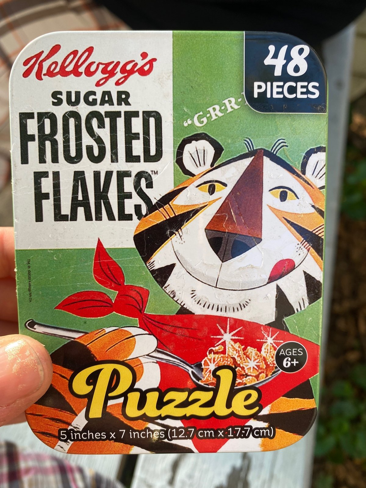 Vintage Kellogg’s Frostrd Flakes Retro Puzzel