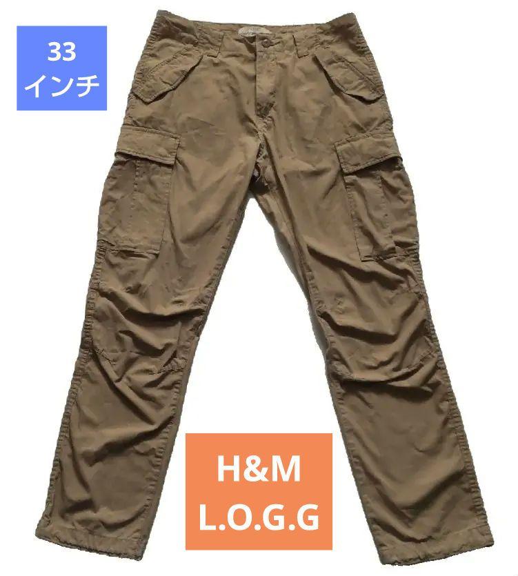 H M Linen Cargo Pants for Men Mercari