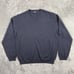 Brooks Brothers 346 Sweater Mens XL Blue Fine Italian Merino Wool Knit V Neck