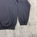 Brooks Brothers 346 Sweater Mens XL Blue Fine Italian Merino Wool Knit V Neck
