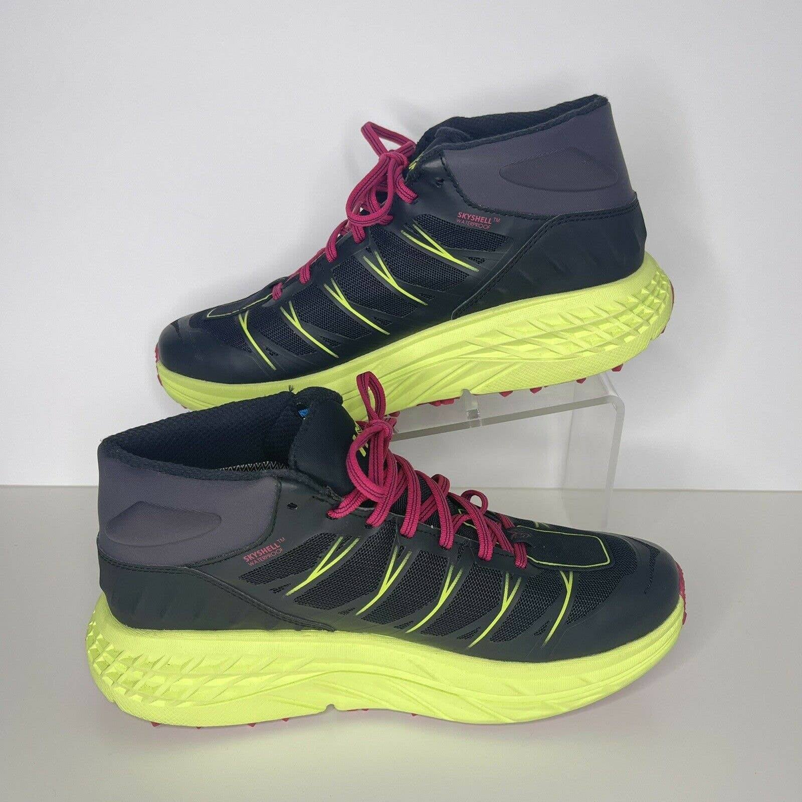 Hoka One One Speedgoat WP Mid-Cut Laufschuhe Damen Obsidian/Italian Plum 2019 Laufsport Schuhe Hoka One One Speedgoat WP Mid-Cut Laufschuhe Damen Obsidian/Italian Plum 2019 Laufsport Schuhe