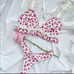 NWT For Love & Lemons Floral Thong Panty XS