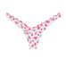 NWT For Love & Lemons Floral Thong Panty XS