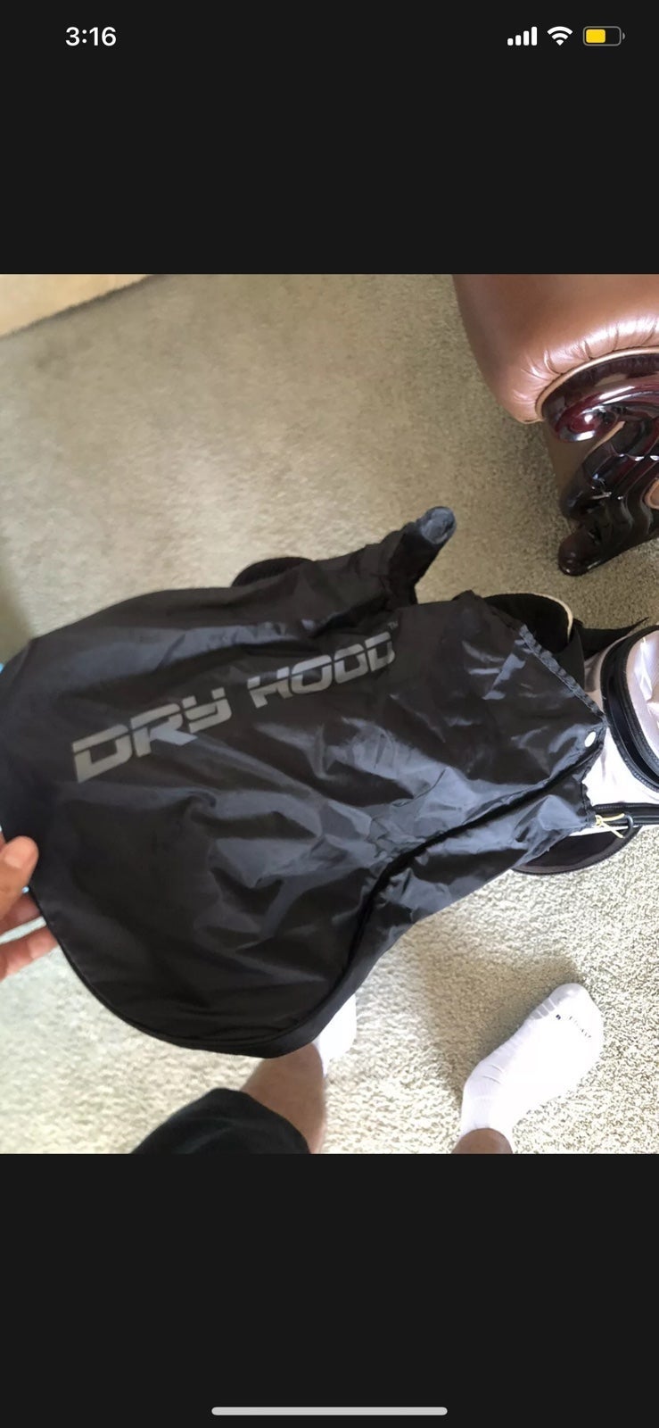 Sun Mountain sales Four 5 Stand Bag Golf Bag Gray & White Yellow 14 Way Top Rain Cover