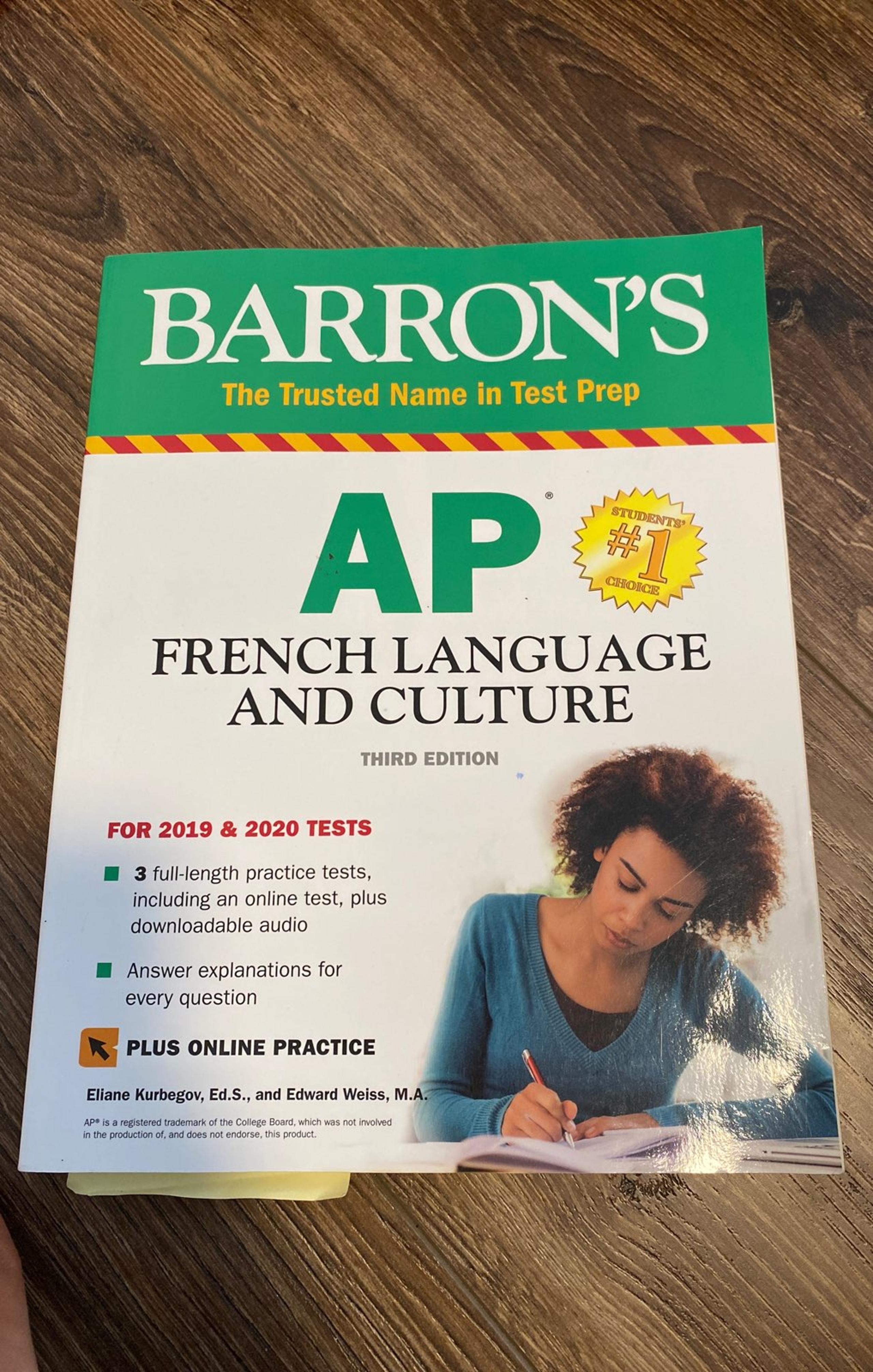 BRAND NEW ap french review book