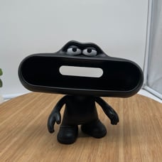 Beats By DR Dre. Pill Bluetooth Speaker Dude Holder Stand - Black. Used. Pre own